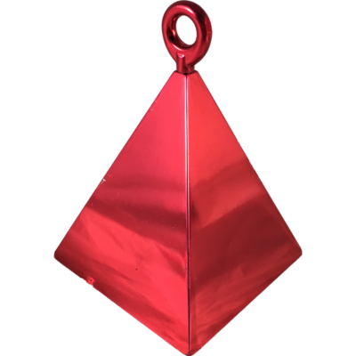 Ballongewicht Pyramide Rot 110g