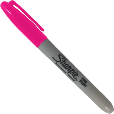 Sharpie Ballonstift feine Spitze Pink