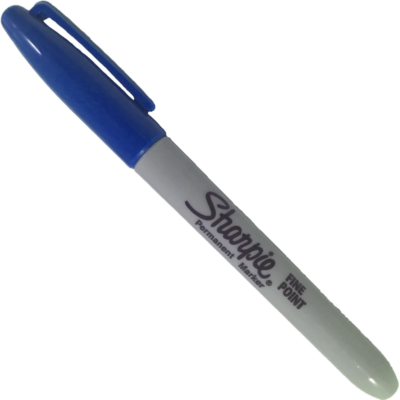 Sharpie Ballonstift feine Spitze Blau
