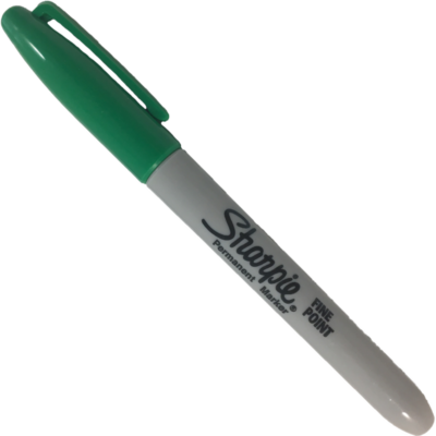 Sharpie Ballonstift feine Spitze Grün