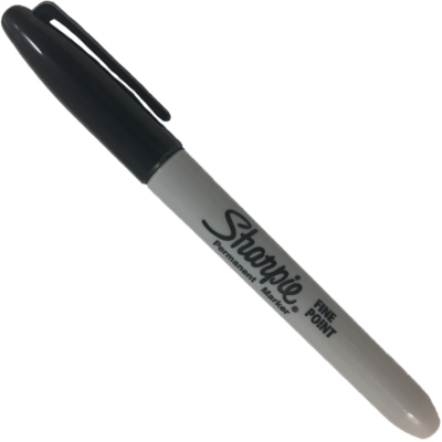 Sharpie Ballonstift feine Spitze Schwarz