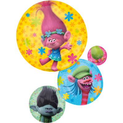 Trolls Ballon Heliumballon Poppy Cooper Wuschel Branch