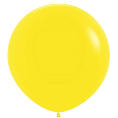 Sempertex Rundballon Gelb 90 cm