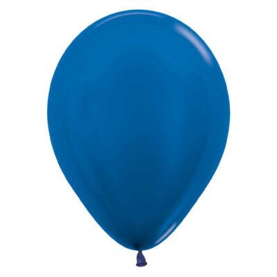 Sempertex Ballons Metallic Blau 30 cm