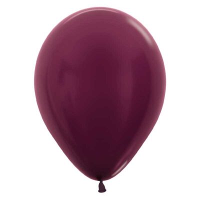 Sempertex Ballons Metallic Burgundy 30 cm