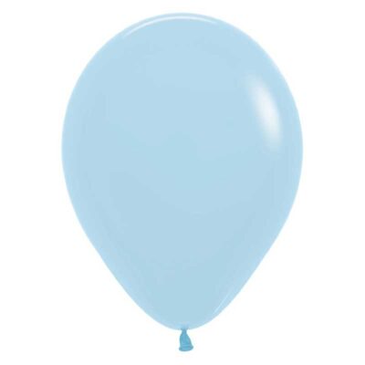 Sempertex Ballons Pastell Matt Blau 12.5 cm