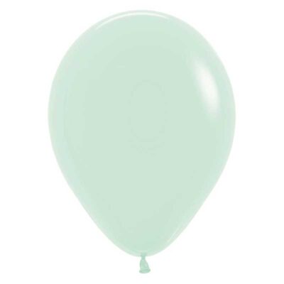 Sempertex Ballons Pastell Matt Grün 25 cm