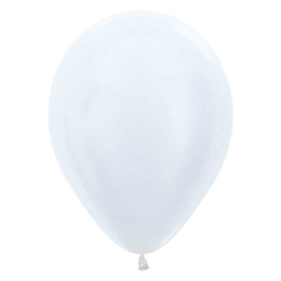 Sempertex Ballons Pearl Weiss 25 cm