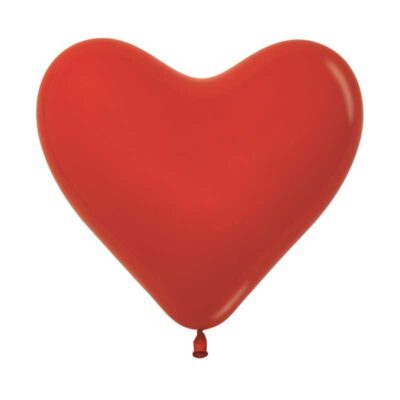 Sempertex Herzballons Rot 30 cm