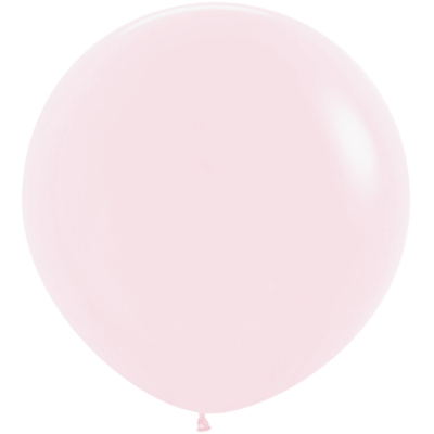 Sempertex Rundballon Pastell Matt Rosa 90 cm