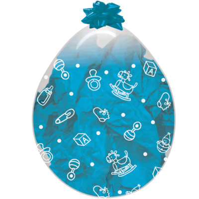 Sempertex Verpackungsballon Babies Taufe Geburt