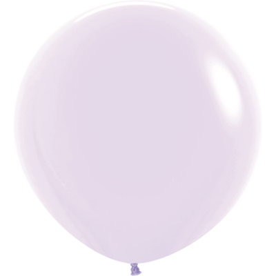 Sempertex Rundballon Pastell Matt Lila 90 cm