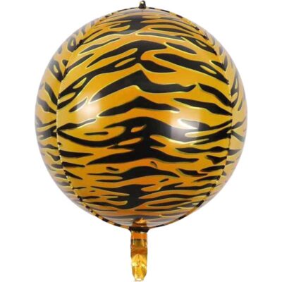 Rundballon Tigermuster