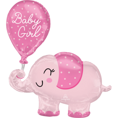 Geburt Geburtstag Pink Rosa Elefant