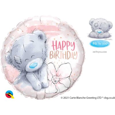 Tatty Tiny Bär rund Folienballon