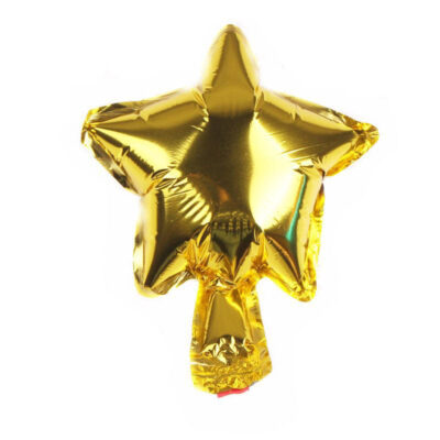 Folienballon Stern Gold Dekoration