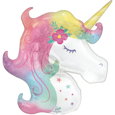 Einhorn verzaubert Regenbogen