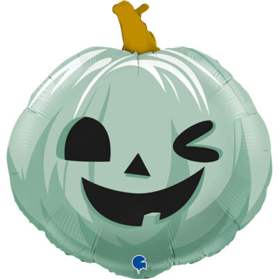 Halloween Kürbis pink Dekoration Ballon Folienballon