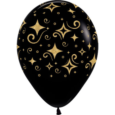 Sempertex Ballons Edel Glitzer Gold