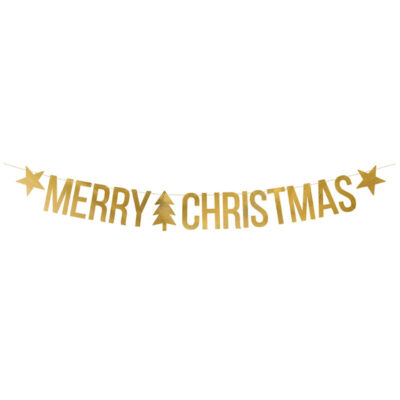 Schriftzug Merry Christmas