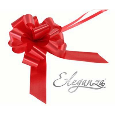Geschenkballon Schleife Rot elegant