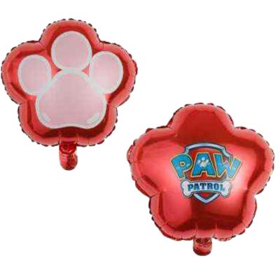 Folienballon Hundepolizei rot