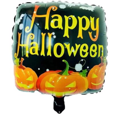 Kürbis Happy Halloween Ballon