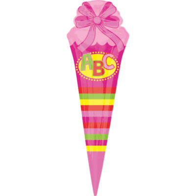 Schultüte ABC Schütze Pink
